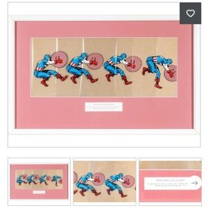 Captain America -Marvel Cel